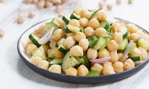 Cucumber–Chickpea Salad