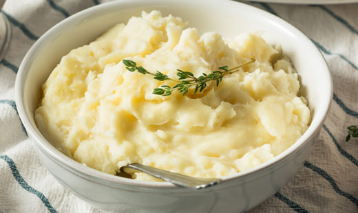 Easy Garlic Mashed Potatoes