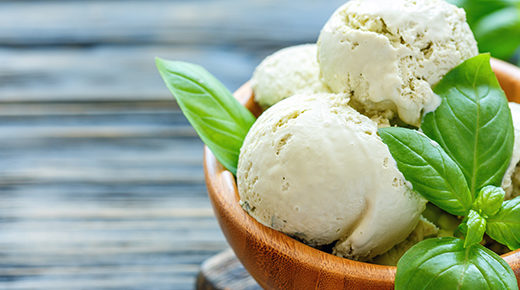 Basil Ice Cream