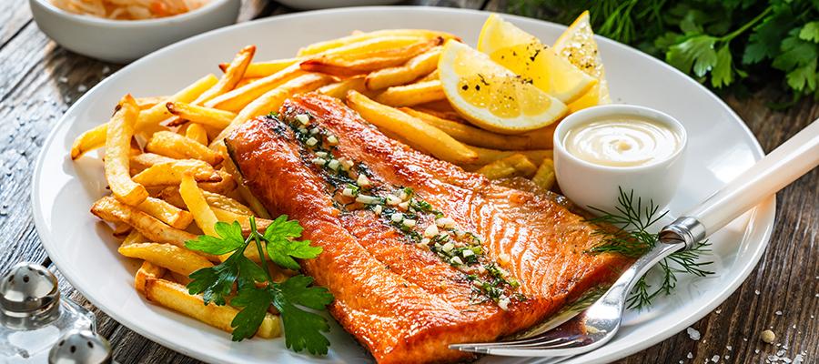 Garlic Butter Steelhead Trout in Foil