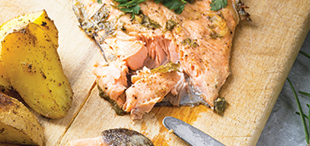 Broiled Steelhead Trout