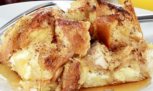 Apple Butter & Brie French Toast Bake