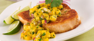 Red Snapper with Mango Salsa