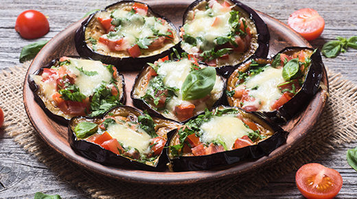 Baked Eggplant with Feta
