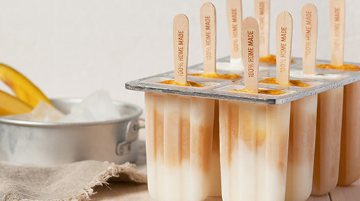 Mango Lassi Popsicles