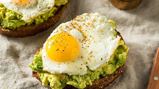 Avocado Toast with Eggs