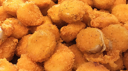 Deep Fried Scallops