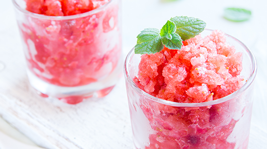 Plum Granita