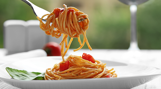 Pasta with Manchego and Tomato Sauce