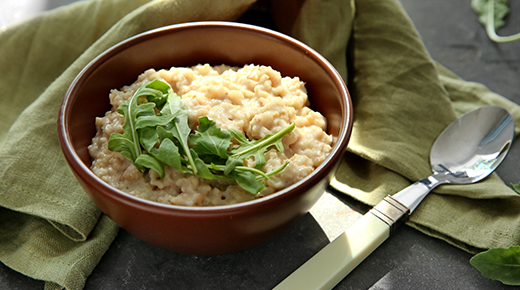 Savory Oatmeal with Gouda