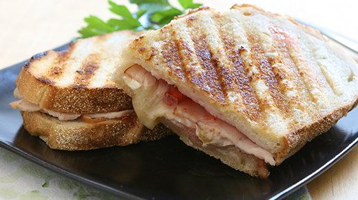 Smoked Turkey and Brie Panini