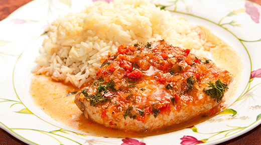 Swordfish Puttanesca