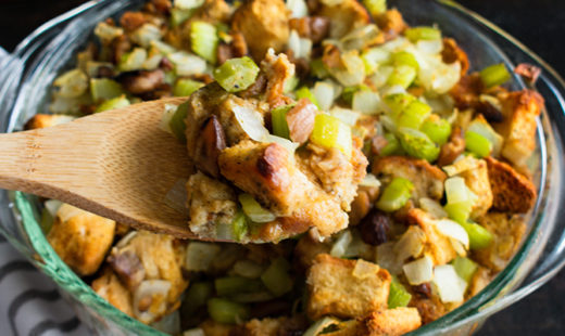 Roasted Chestnut Stuffing