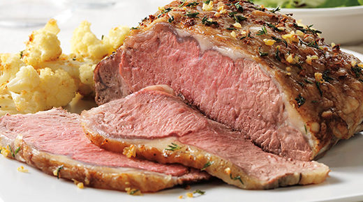 Herb Topped Beef Roast