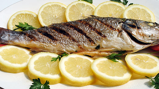 Whole Grilled Branzino