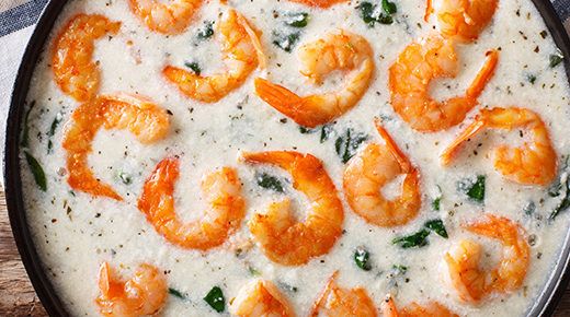 Creamy Tuscan Shrimp