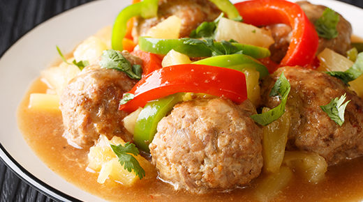 Sweet and Sour Meatballs