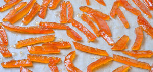 Honey Ginger Candied Grapefruit