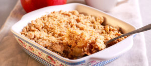 Irish Oatmeal Crumble with Apples-new