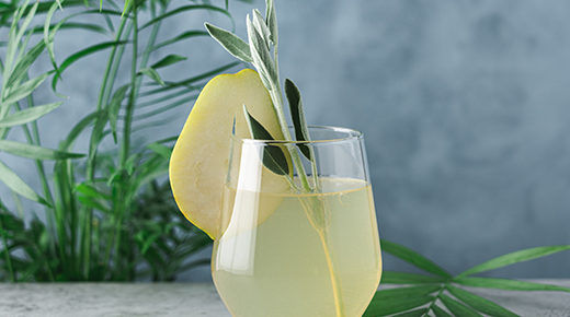 Sage & Apple Smash Cocktail