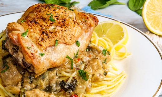 Chicken Thighs with Artichoke Hearts-new