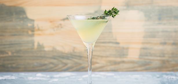Lemon-Thyme Martini