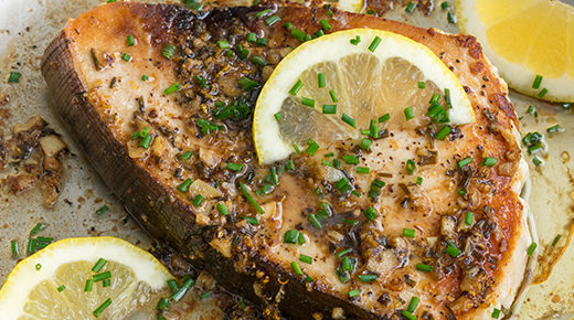 Pan-Roasted Swordfish Steaks
