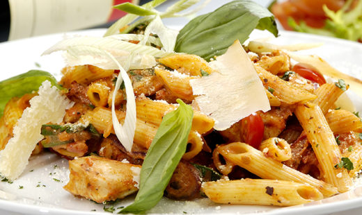 Ensalada de pasta con mermelada y pimientos (nueva)