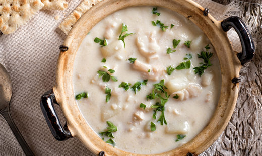 Sopa de eglefino y cebollino (nueva)