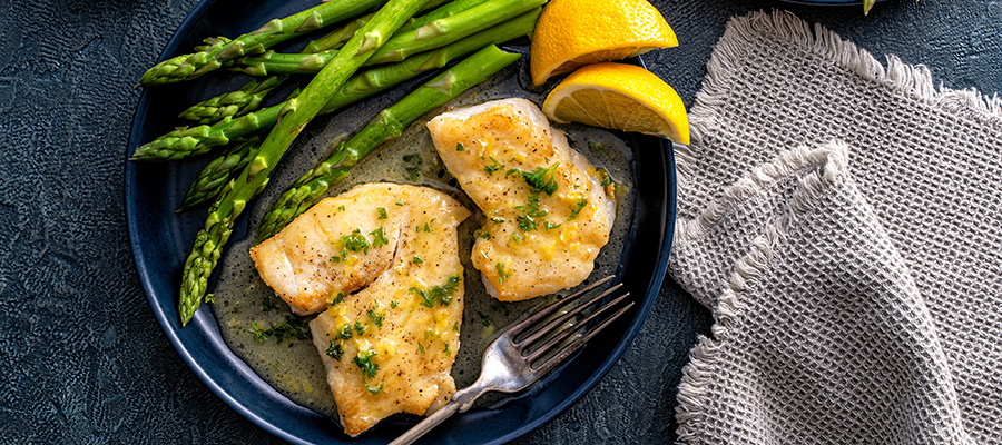 Baked Haddock with Lime Butter
