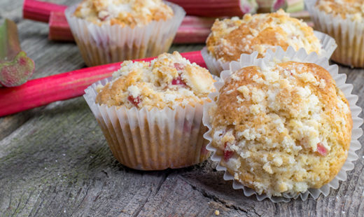 Rhubarb Muffins