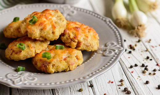 Irish Cheddar & Scallion Biscuits