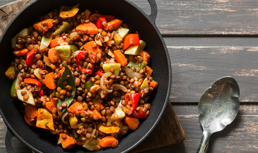 Lentil & Squash Salad-new