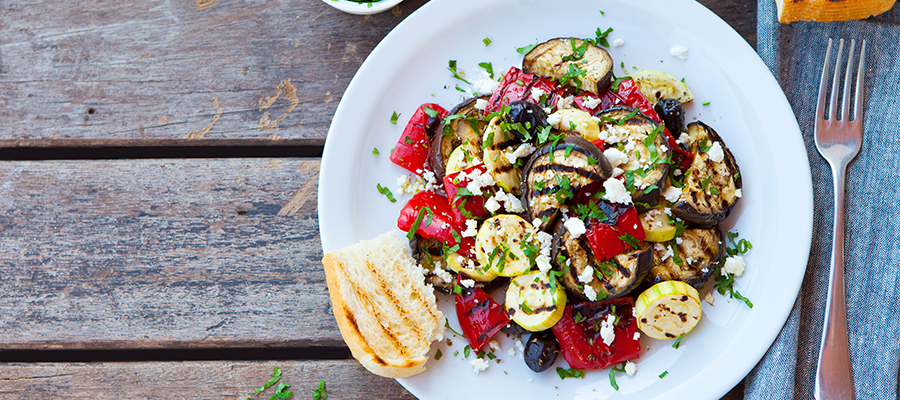 Grilled Mediterranean Salad