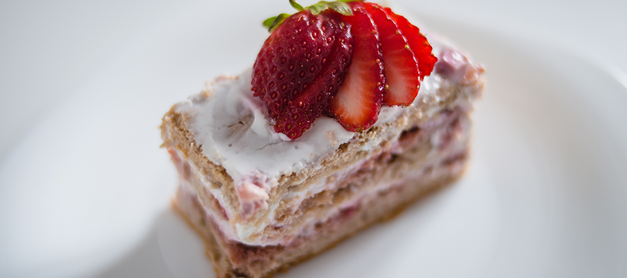 No-Bake Strawberry Icebox Cheesecake