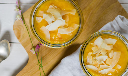 Dairy-Free Mango Pudding