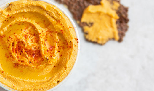 Harissa Pumpkin Hummus