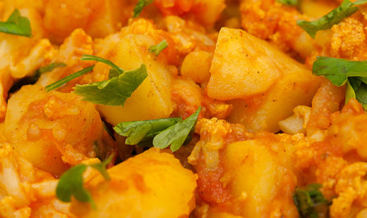 Ugandan Curry Potatoes