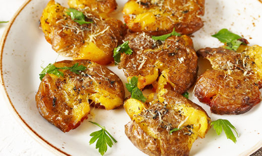 Australian Cheesy Crash Hot Potatoes