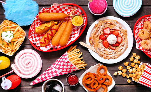 Fair Food Collage