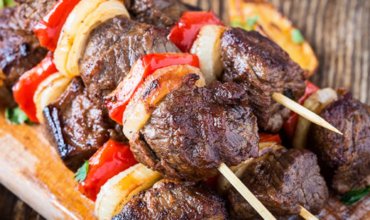 Greek Beef Skewers