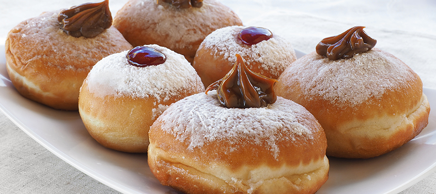 Sufganiyot-Israeli Donuts