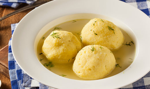 Vegetarian Matzo Ball Soup