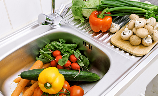 Washing Vegetables