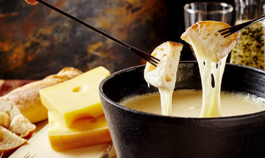 Traditional Swiss Fondue