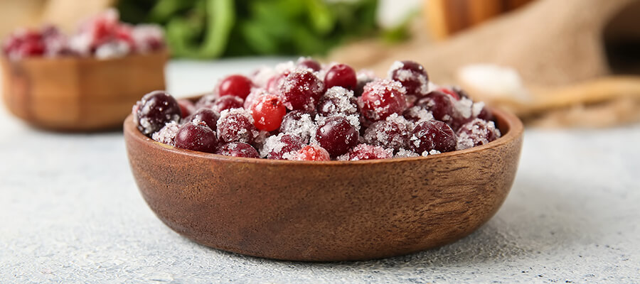 Sugared Cranberries