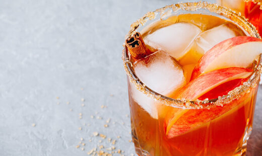 Maple Apple Cider Mule Mocktail