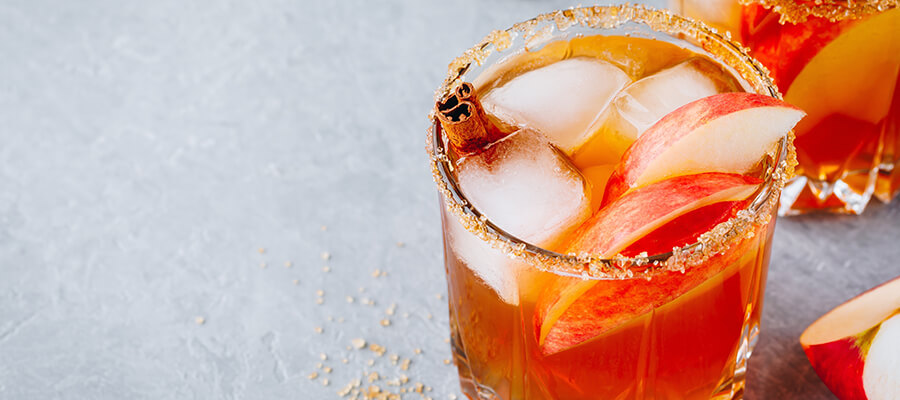 Maple Apple Cider Mule Mocktail