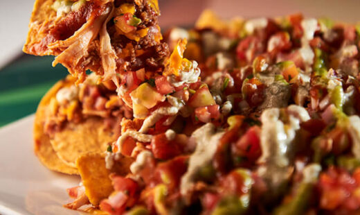 Sweet Potato Chili Nachos