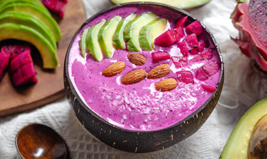 Avocado Dragonfruit Smoothie